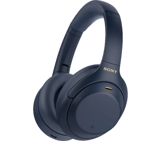 Sony WH-1000XM4 Wireless Premium Noise Canceling Over-The-Ear Headphones, Blue